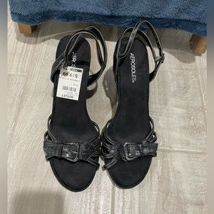 Black Aerosoles Wedges- Women size 11